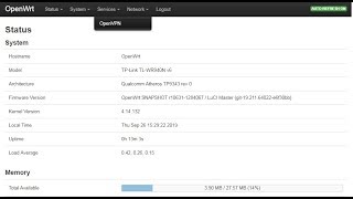 Configure OpenVPN in OpenWrt Firmware with OpenVPN Services [upl. by Hedva]