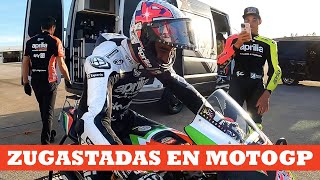 Zugastadas en MotoGP  Ibon Zugasti [upl. by Nonnahsed5]