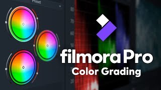 Advanced Color Grading amp Color Correction  FilmoraPro Tutorial [upl. by Asiulana]