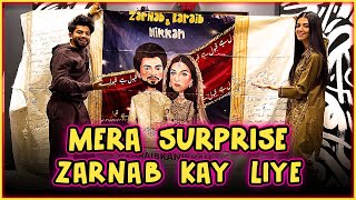 Mera Surprise Zarnab Kay Liye   Laraib Khalid  Zarnab Fatima [upl. by Snapp]