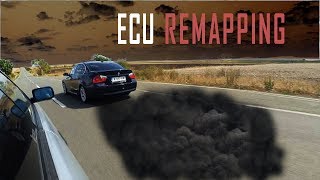 Before and After The Remap BMW E90 330d [upl. by Hawthorn]