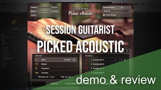 Session Guitarist  Picked Acoustic  Demo amp Review [upl. by Catlee917]