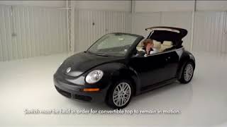 20032014 Volkswagen Bug  How To Fix VW Beetle Convertible Roof Operation [upl. by Mitman]