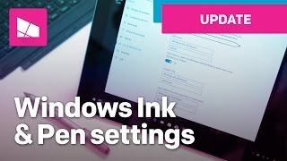 Windows Ink amp Pen settings on Windows 10 Anniversary Update [upl. by Pudens]