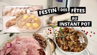 FESTIN des FÊTES INSTANT POT 🎄Ragoût Farce amp Jambon La petite bette [upl. by Lybis]