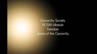 Introduction to Gynarchy Society [upl. by Thgiwd]