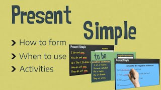 Present Simple Tense  Learn English  EasyTeaching [upl. by Ssitruc]