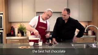 How to make a hot chocolate using an aerolatte milk frother [upl. by Hebert268]