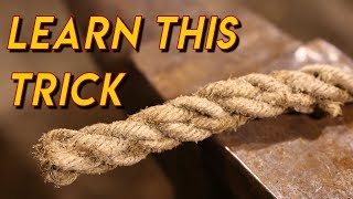 How to Back Splice a Rope [upl. by Eesyak]