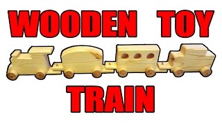 Wooden Toy Train [upl. by Sisco884]