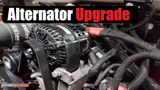 How to Upgrade Your Charging System Mechman Alternator  AnthonyJ350 [upl. by Naiditch]