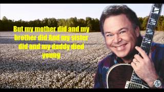 I never picked cotton Roy Clark with Lyrics [upl. by Arri]