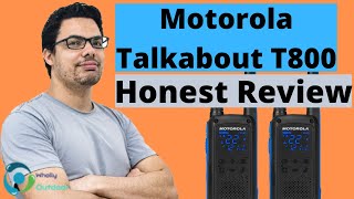 MOTOROLA TALKABOUT T800 DETAILED REVIEW [upl. by Eitsyrhc281]