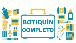 Cómo tener un BOTIQUÍN de PRIMEROS AUXILIOS COMPLETO [upl. by Hum64]