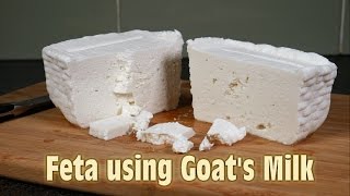 Making Feta using Goats Milk  Including Taste Test [upl. by Aved]