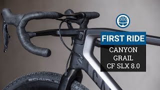 Canyon Grail CF First Ride Review  Gravel Bike Rides Well amp Looks Different [upl. by Inavoig842]