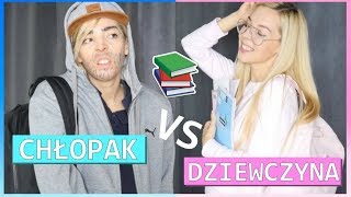 DZIEWCZYNA VS CHŁOPAK  BACK TO SCHOOL [upl. by Elylrac]