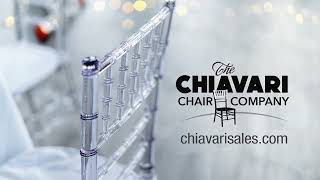 Introducing the Chiavari Chair Company [upl. by Ozzy]