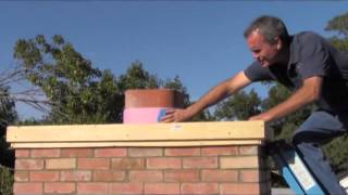 Repair A Chimney Crown Masonry Chimney Cap [upl. by Scharaga]