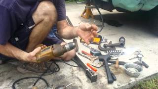 VW Bus 4quot Narrowed Beam how to Part 2 [upl. by Dranoc]