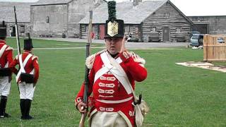 Musket Demonstration at Fort Niagara [upl. by Aix988]