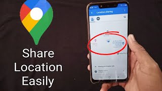 How to Share Location On Google Maps 2020 [upl. by Aldredge]