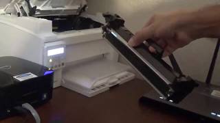 Installing an Ink Cartridge on a HP Laser Jet Pro MFP M130nw [upl. by Hylton]