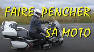 MOTO TUTO ep4 Faire pencher sa moto [upl. by Oisacin]