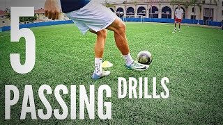 5 Essential Passing Drills For Soccer Players [upl. by Odraode]