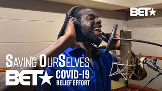 Buju Banton Delivers Inspirational “All Will Be Fine” Performance  BET COVID19 Relief [upl. by Rahcir]