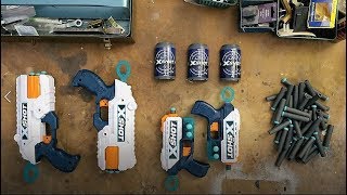 XShot Kickback and Reflex 6 Pack  Not NERF Blasters  High Value and Performance Pack from ZURU [upl. by Kenlee]