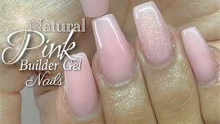 How To  Builder Gel Nails Tutorial  Easy Full Set Builder gel Nails [upl. by Epstein]