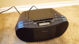 Sony Boombox CFDS70 [upl. by Llehcsreh]