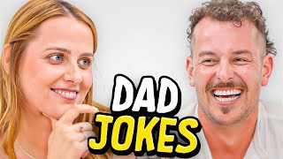 Dad Jokes  Dont laugh Challenge  Tim Vs Kat  Raise Your Spirits [upl. by Venus171]