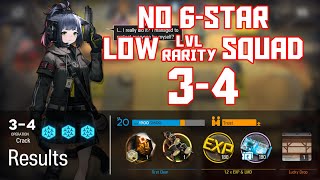 【明日方舟Arknights】34  Low LvlRarity Squad  Arknights Strategy [upl. by Aria919]