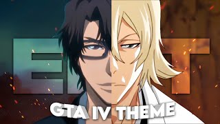 Aizen x Urahara  GTA IV Theme Edit [upl. by Eivets320]