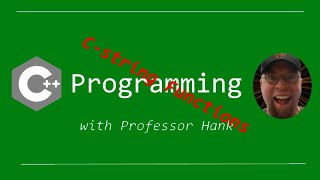 C Tutorial cstring functions in the library [upl. by Eniamret]