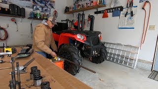 Polaris Sportsman Front End Alignment [upl. by Noskcire]