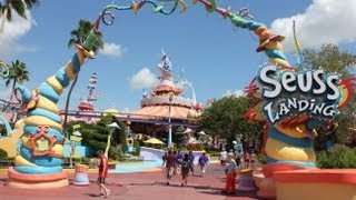 HD Tour of Seuss Landing at Islands of Adventure  Universal Orlando [upl. by Calli]