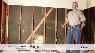 Flooded Home Repair Before Replacing Sheetrock DIY  DTH Restoration [upl. by Nirihs]