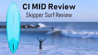 Channel Islands CI Mid Surfboard Review [upl. by Atelokin]