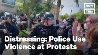 Police Across the US Unleash Violence on Peaceful Protesters  NowThis [upl. by Parker]