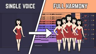 Create HUGE Vocal Harmonies From JUST ONE VOICE [upl. by Ahsiened658]