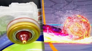 WORLD SLASH SPECIAL MOVE  Anime VS Real Life World Spriggan Whip  Beyblade Burst SurgeSparking [upl. by Burroughs]