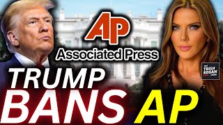 Trump SLAPS DOWN CNN— Bans Associated Press for LYING About THIS… [upl. by Sorce]